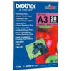 Brother BP71GA3 premium plus papel fotográfico brillante A3 260 gramos (20