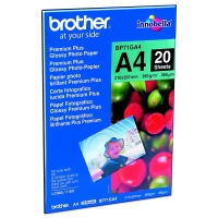 Brother BP71GA4 Papel Fotográfico Glossy Premium Plus | 260 g | A4 | 20 hojas