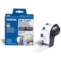 Brother DK-11221 etiquetas cuadradas blancas (original)