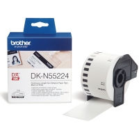Brother DK-N55224 cinta continua de papel no adhesivo blanco (original)