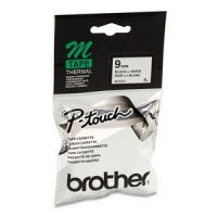 Brother M-K221BZ cinta negro sobre blanco 9 mm (original)