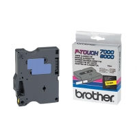 Brother TX-621 cinta negro sobre amarillo 9 mm (original)