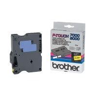 Brother TX-631 cinta negro sobre amarillo 12 mm (original)