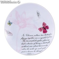 Brunchfield butterfly - piatti da tavola porcellana 19 cm
