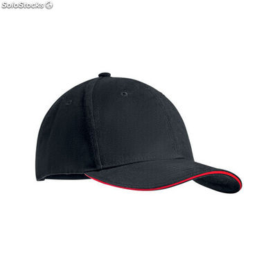 Brushed heavy cotton 6 panel sa rouge MIMO9644-05