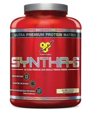 BSN SYNTHA-6 Protein Powder - Chocolate Milkshake, 5.0 lb