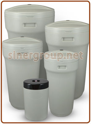 BTR round brine tanks for water softener from 25 to 200lit.