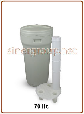 BTR round brine tanks for water softener from 25 to 200lit. - Foto 3