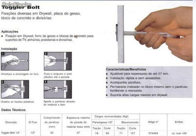 Bucha para fixar móveis planejados - Foto 4