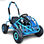 Buggy Gasolina G-KART 98cc - Montado, Azul - Foto 2