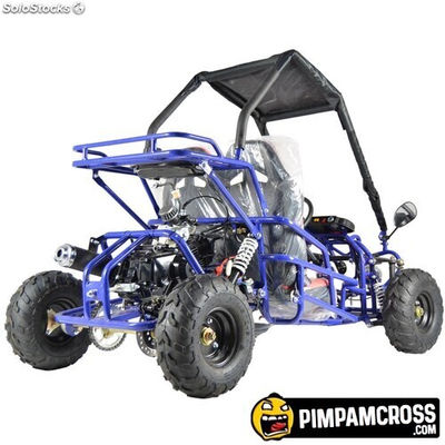 Buggy Infantil 125cc Azul - Foto 4
