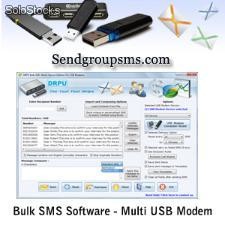 Bulk sms Software - Multi usb Modem