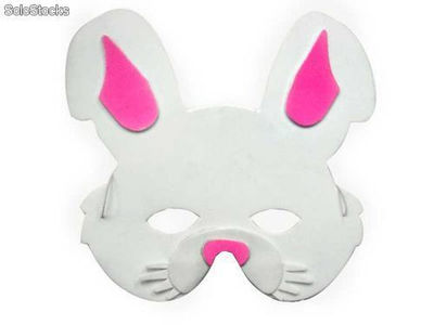Bunny foam half mask