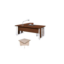 Bureau en bois mélaminé &amp; Table basse en bois melaminé