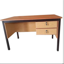 Bureau semi metallique avec CAISsSON FIiXE