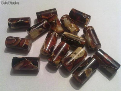 bursztyn amber toczone elementy z bursztynu kulki oliwki walki kaboszony sople - Zdjęcie 2