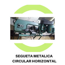 Busco segueta metalica circular horizontal