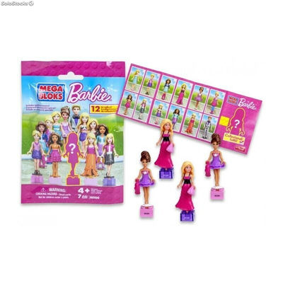 Bustina personaggi barbie mega bloks mystery