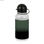 Butelka wody BlackFit8 Gradient Czarny Zielony wojskowy PVC (500 ml) - 2