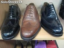 Buty męskie biznesowe ręcznie szyte z Włoch