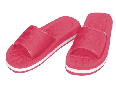 Buty plażowe klapki na basen damskie różowe