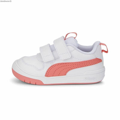 Buty sportowe Casual Dziecięce Puma Multiflex SL V Różowy Biały