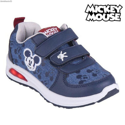 Buty sportowe z LED Mickey Mouse Niebieski