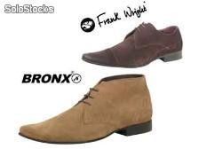 Buty zamszowe skóra BRONX Frank Wright