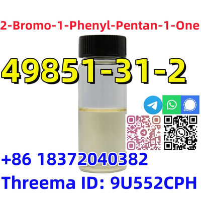 Buy 2-Bromo-1-Phenyl-Pentan-1-One Yellow Liquid cas49851-31-2 high quality