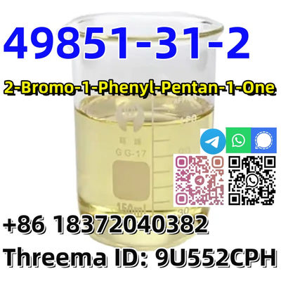 Buy 2-Bromo-1-Phenyl-Pentan-1-One Yellow Liquid cas49851-31-2 high quality - Photo 2