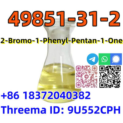 Buy 2-Bromo-1-Phenyl-Pentan-1-One Yellow Liquid cas49851-31-2 high quality - Photo 3