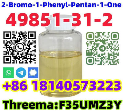 Buy Top Quality cas 49851-31-2 2-Bromo-1-Phenyl-Pentan-1-One EU warehouse