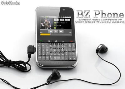 Bz Phone - Touchscreen Android 2.2 Smartphone with qwerty Keyboard (WiFi, Dual s - Foto 4