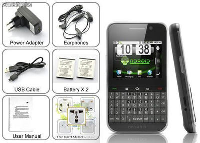 Bz Phone - Touchscreen Android 2.2 Smartphone with qwerty Keyboard (WiFi, Dual s - Foto 5