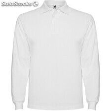 (c) long sleeve estrella polo shirt s/5/6 white ROPO66354101 - Foto 2