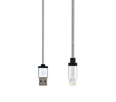 CÃ¢ble Chargeur Iphone Lightning / USB 1 m - ArgentÃ©