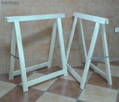 Caballete de madera para mesa
