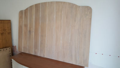 Cabecero cama madera industrial - Foto 2