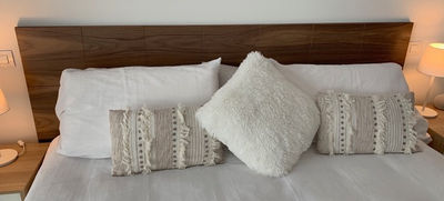 Cabecero cama madera Nogal - Foto 3