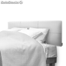 Cabecero de cama Altea tapizado con Polipiel en plata 120X52X2,5 (cama 105)