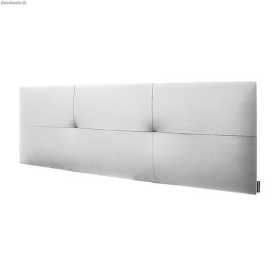 Cabecero de cama Altea tapizado con Polipiel en plata 120X52X2,5 (cama 105) - Foto 3