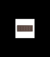 Cabecero Mila para colchón de 135/140cm acabado marrón chocolate, 150cm(ancho)