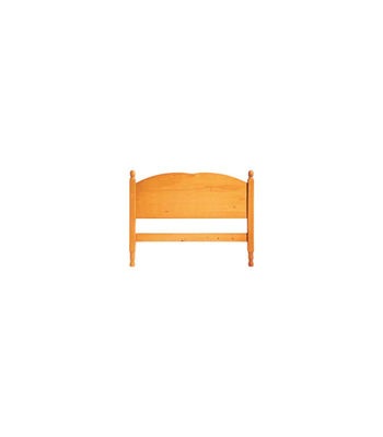 Cabecero para cama de 135 cm Altea en acabado madera maciza de pino color miel