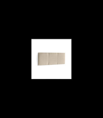 Cabecero para colchón 135/140cm Maite tapizado beige, 150cm(ancho) 60cm(alto)