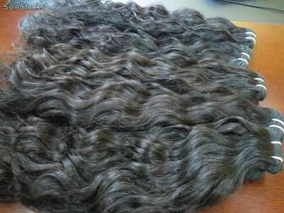 cabelo natural extensoes tejido - cortinas ondulado- onda 35 cm.frete gratis