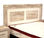 Cabezal cabecero de cama de matrimonio color vintage y blanco dormitorio. 165cm - 1