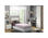 Cabezal para cama de 90 x 105cm ancho cambrian y blanco de dormitorio - 2