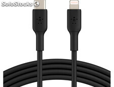 Cable belkin CAA003BT1MBK usb-c a lightning boost charge longitud 1 m color