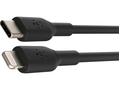 Cable belkin caa003bt1mbk usb-c a lightning boost charge longitud 1 m color - Foto 2