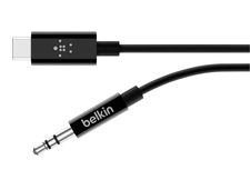 Cable belkin F7U079BT06-blk usb-c a jack 3.5 mm color negro
